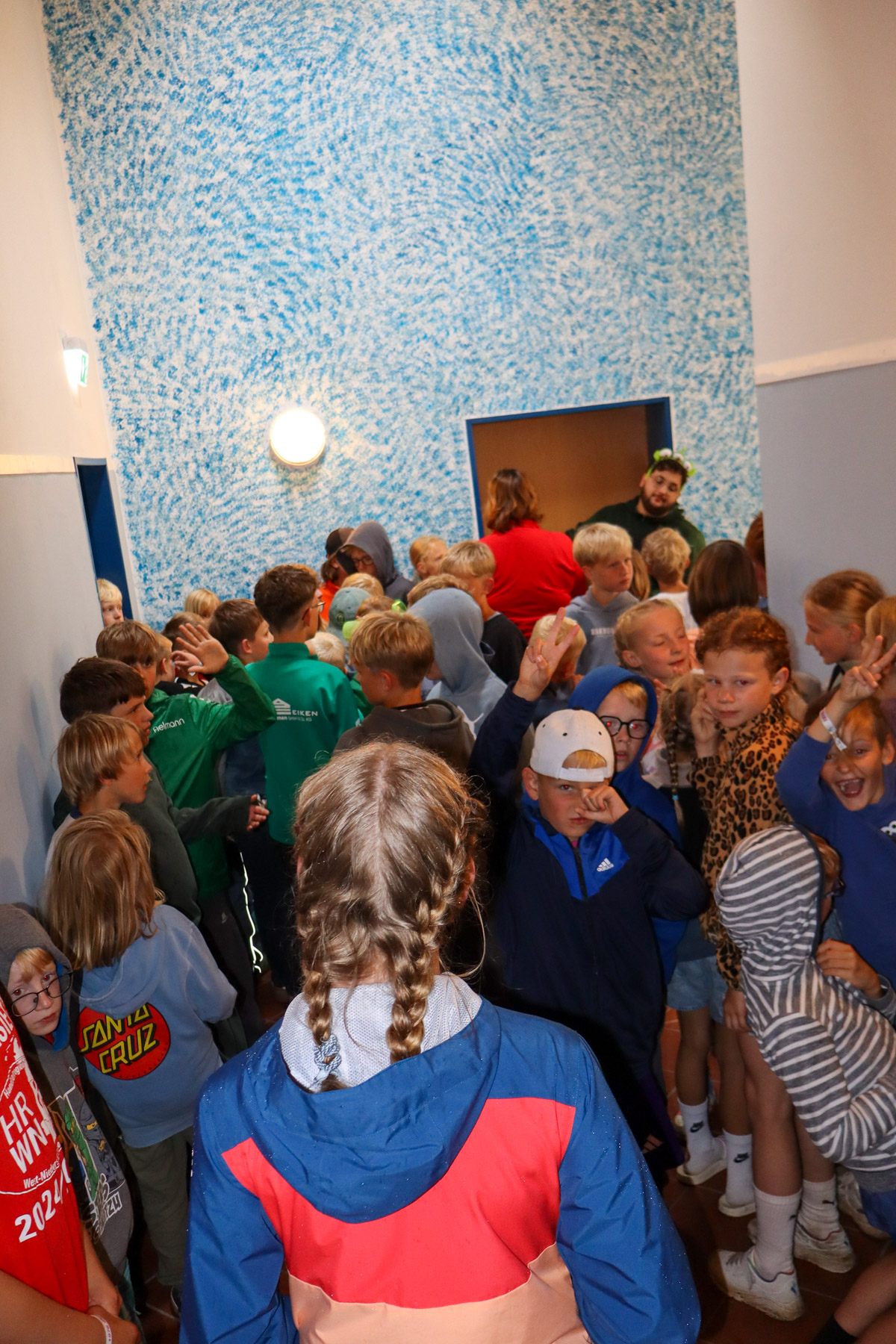 Die Kids können es kaum erwarten.
