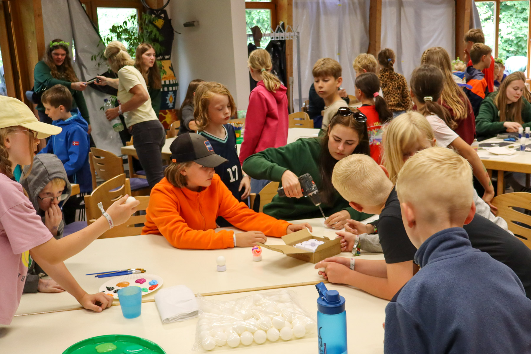 Die Workshops sind eröffnet.