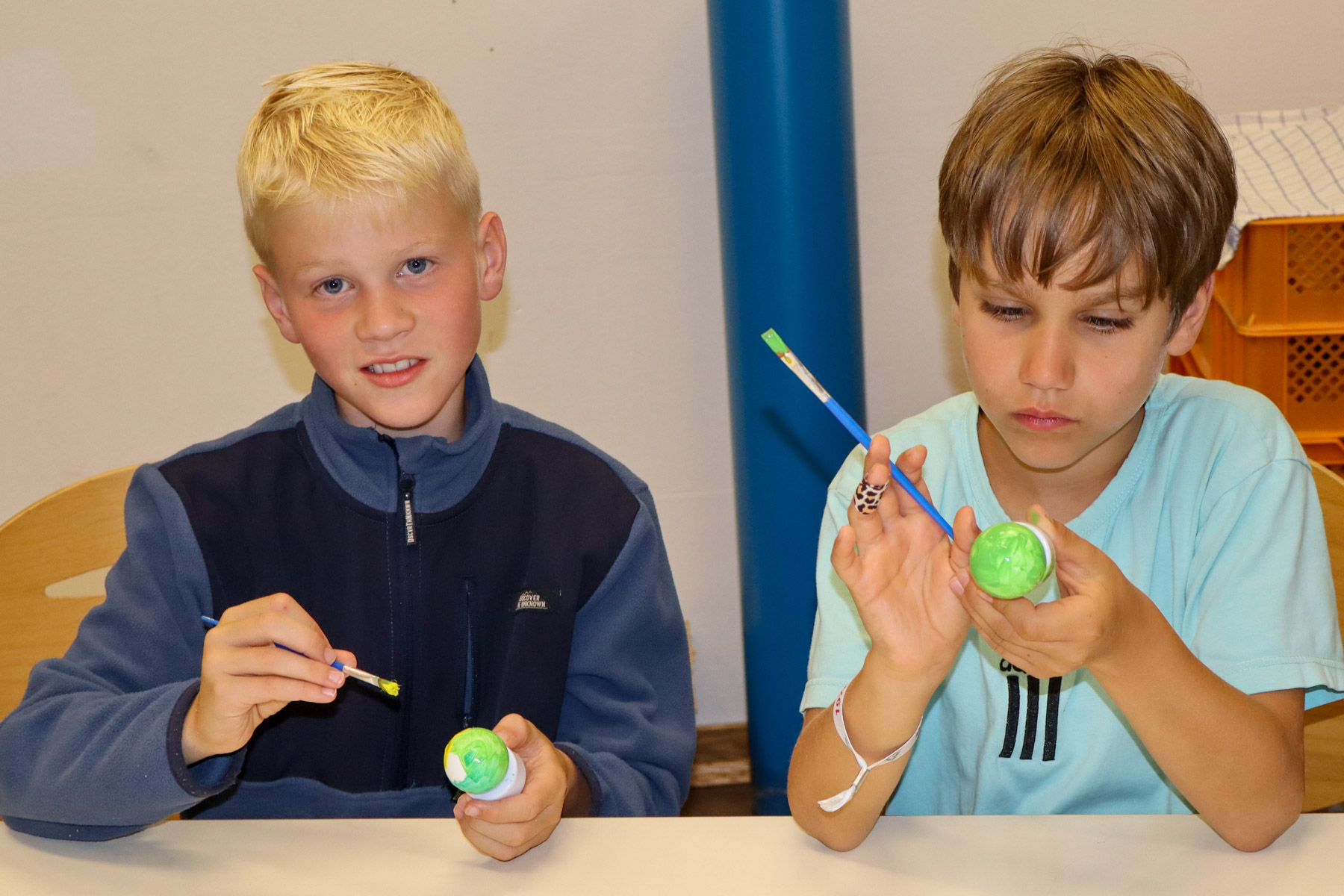Planeten bemalen