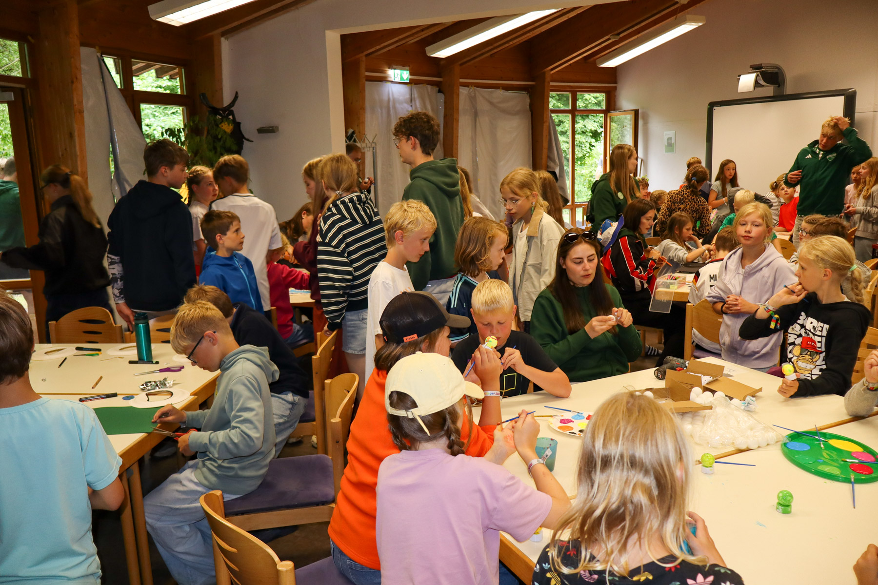 Die Workshops sind eröffnet.