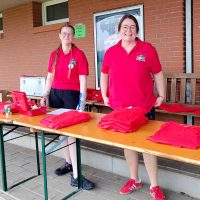 Verkauf der Zelti-Shirts