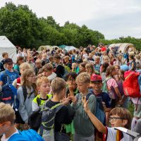 Warten auf die Gruppeneinteilung