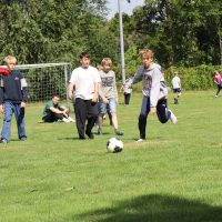 Fußball darf natürlich nicht fehlen.