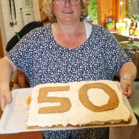 Ein ganz besonderer Kuchen zum 50-jährigen Jubiläum.